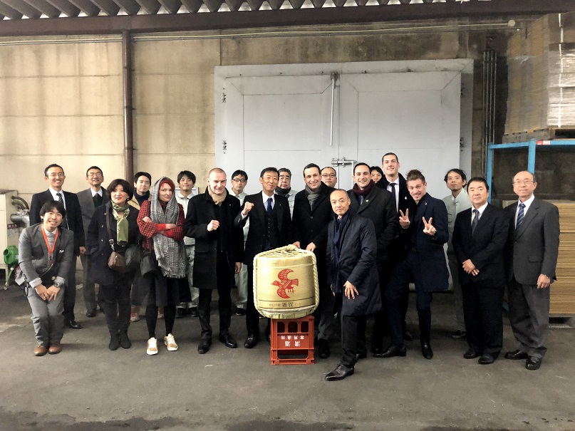 Voyage de formation sur la culture du saké au Japon 2019